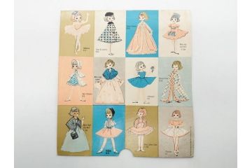 Tiny Betsy McCall(タイニー・ベッツィー・マッコール)　パッチリとした瞳が愛らしい人形と服や小物セット(ファッションドール、着せ替え人形、女の子、目つむり人形、アメリカ、ブリンキング・アイ、外箱付き)(R-080556)