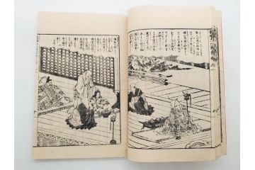 親鸞聖人御一代記図絵　全5冊揃　和本5冊セット(古書、和書、書籍、古本)(R-080560)