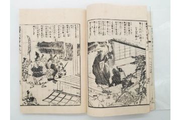 親鸞聖人御一代記図絵　全5冊揃　和本5冊セット(古書、和書、書籍、古本)(R-080560)