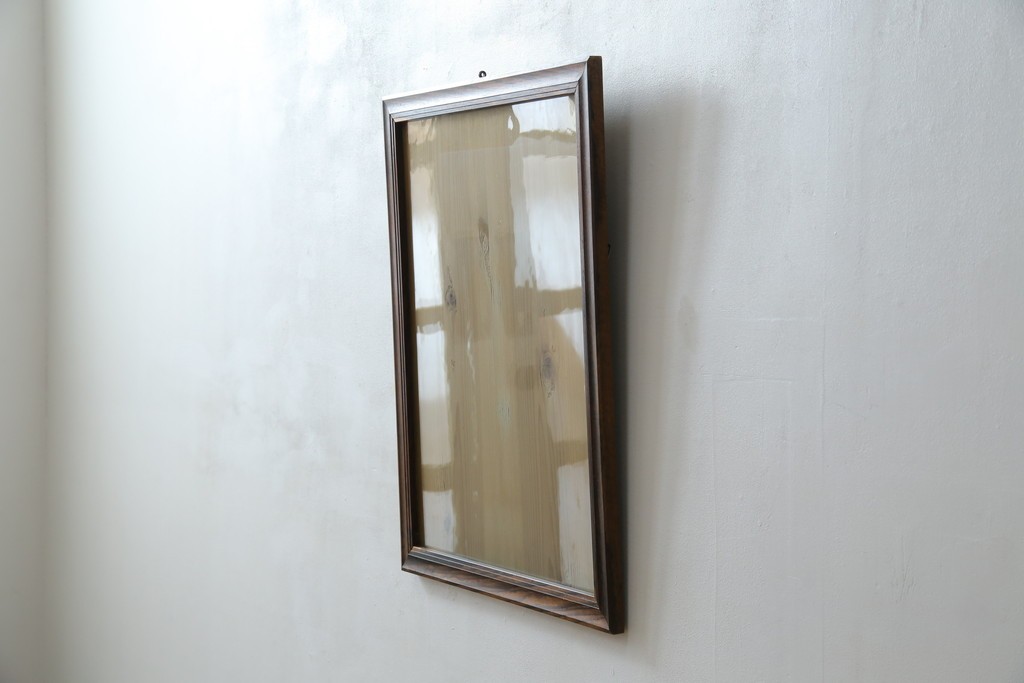 和製アンティーク　黒柿　使いこまれた風合いが趣溢れる額縁　(R-080596)