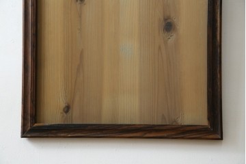 和製アンティーク　黒柿　使いこまれた風合いが趣溢れる額縁　(R-080596)