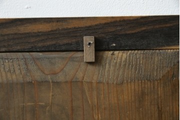 和製アンティーク　黒柿　使いこまれた風合いが趣溢れる額縁　(R-080596)