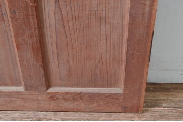 アンティーク建具　古い木味の素朴さが魅力のドア1枚(扉、木製扉、建具)(R-080633)