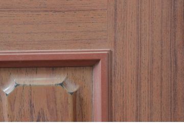 ビンテージ建具　ペイント仕上げ限定　金属製　どこか懐かしい雰囲気を感じるレトロなドア1枚(扉、木製ドア、ヴィンテージ)(R-080653)