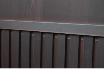 アンティーク建具　上質な和の空間を演出する無双戸4枚セット(無双帯戸、引き戸、格子戸、板戸、帯戸)(R-080660)