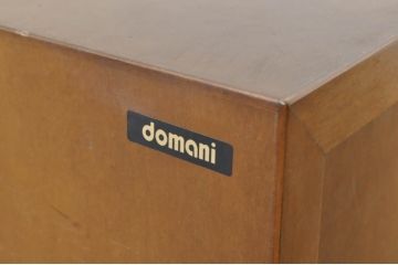 中古　カリモク家具(karimoku)　domani(ドマーニ)　Morganton(モーガントン)　希少なライトコニャック色　直線的でシンプルなデザインが取り入れやすいデスク(平机、在宅ワーク、在宅用ワークデスク、サイドボード)(定価約18万円)(R-080666)