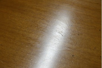 中古　カリモク家具(karimoku)　domani(ドマーニ)　Morganton(モーガントン)　希少なライトコニャック色　直線的でシンプルなデザインが取り入れやすいデスク　定価約18万円　(R-080666)