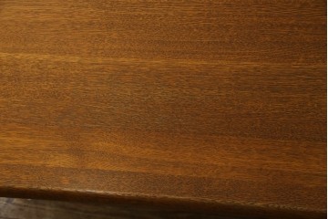 中古　希少な廃番品　飛騨清見工房(HIDA kiyomi koubou)(大日家具工業)　楢(ナラ)材　無垢　ナラ無垢材がふんだんに使用されたダイニングテーブル　定価約24万円　(R-080673)