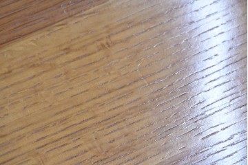 中古　柏木工(カシワ木工、KASHIWA)　楢(ナラ)材　木の温かみある風合いが魅力的なダイニングチェア2脚セット　(R-080674)