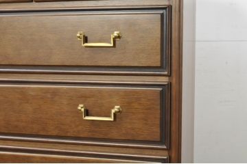 中古　美品　maruni(マルニ木工)　地中海ロイヤルシリーズ(ROYAL)　シックな空間づくりにぴったりなチェスト(引き出し、サイドチェスト)(定価約35万円)(R-080675)
