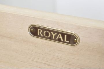 中古　maruni(マルニ木工)　地中海ロイヤルシリーズ(ROYAL)　シックな空間づくりにぴったりなチェスト(引き出し、サイドチェスト)(定価約35万円)(R-080676)