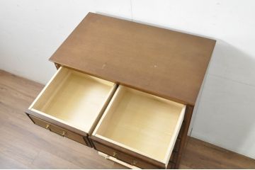 中古　maruni(マルニ木工)　地中海ロイヤルシリーズ(ROYAL)　シックな空間づくりにぴったりなチェスト(引き出し、サイドチェスト)(定価約35万円)(R-080677)