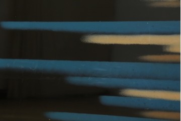 和風ビンテージ　輪島塗り　漆絵　迫力のある鶴の絵柄が目を惹く折り畳み衝立(衝立て、つい立て、衝い立て、パーテーション、仕切り、ヴィンテージ)(定価約180万円)(R-080688)