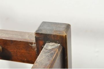 和製ビンテージ　希少な廃番品　北海道民芸家具　やさしい木のぬくもりが魅力的な傘立て(アンブレラスタンド、かさ立て、ヴィンテージ)(R-080705)