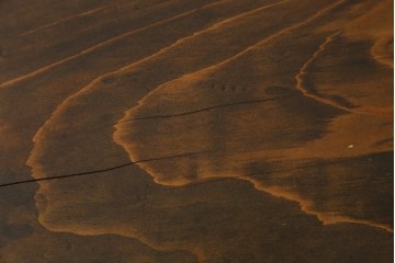 和製ヴィンテージ　特大!!　杉材一枚板　自然な木の風合いを楽しめるローテーブル　(R-080707)