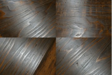 和製ヴィンテージ　特大!!　杉材一枚板　自然な木の風合いを楽しめるローテーブル　(R-080707)