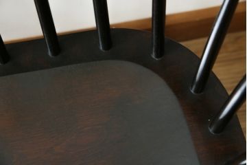 和製ビンテージ　松本民芸家具　#513型　和モダン空間を演出する長ウィンザーチェア(ベンチ、3人掛けソファ、三人掛け、ウインザーチェア、長椅子)(定価約39万円)(R-080708)