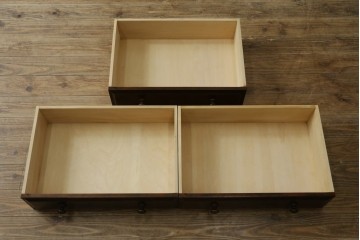 中古　美品　北海道民芸家具　HM535 小物タンス　小物収納におすすめ!! 和と洋どちらにも馴染むデザインが魅力のチェスト　定価約26万円　(R-080717)