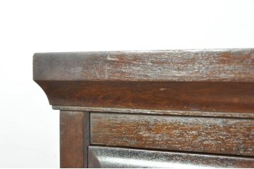 中古　美品　北海道民芸家具　HM535 小物タンス　小物収納におすすめ!! 和と洋どちらにも馴染むデザインが魅力のチェスト(整理箪笥、収納箪笥、引き出し)(定価約26万円)(R-080717)