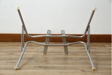 アメリカビンテージ　Hermanmiller(ハーマンミラー社)　Charles & Ray Eames(チャールズ&レイ・イームズ)　シンプルで洗練されたフォルムがおしゃれなファイバーグラスサイドシェルチェア(ダイニングチェア、椅子、イス、ヴィンテージ)(R-080720)