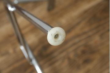 アメリカビンテージ　Hermanmiller(ハーマンミラー社)　Charles & Ray Eames(チャールズ&レイ・イームズ)　シンプルで洗練されたフォルムがおしゃれなファイバーグラスサイドシェルチェア(ダイニングチェア、椅子、イス、ヴィンテージ)(R-080720)