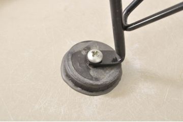 アメリカビンテージ　Hermanmiller(ハーマンミラー社)　Charles & Ray Eames(チャールズ&レイ・イームズ)　シンプルで洗練されたフォルムがおしゃれなファイバーグラスサイドシェルチェア(ダイニングチェア、椅子、イス、ヴィンテージ)(R-080721)