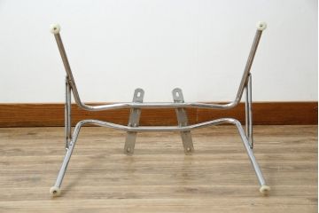 アメリカビンテージ　Hermanmiller(ハーマンミラー社)　Charles & Ray Eames(チャールズ&レイ・イームズ)　シンプルで洗練されたフォルムがおしゃれなファイバーグラスサイドシェルチェア(ダイニングチェア、椅子、イス、ヴィンテージ)(R-080721)