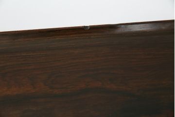 和製ビンテージ　希少　天童木工　HACO(ハコ)　ローズウッド　剣持勇　ジャパニーズモダンデザインのローテーブル(センターテーブル、リビングテーブル、ヴィンテージ)(R-080724)