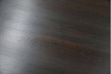 和製ビンテージ　希少　天童木工　HACO(ハコ)　ローズウッド　剣持勇　ジャパニーズモダンデザインのローテーブル(センターテーブル、リビングテーブル、ヴィンテージ)(R-080724)