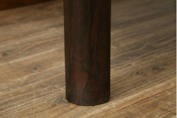 和製ビンテージ　希少　天童木工　HACO(ハコ)　ローズウッド　剣持勇　ジャパニーズモダンデザインのローテーブル(センターテーブル、リビングテーブル、ヴィンテージ)(R-080724)
