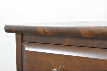中古　北海道民芸家具　ドレッサーリメイク　洗練された佇まいが魅力のサイドボード(リビングボード、引き出し、サイドキャビネット)(R-080728)