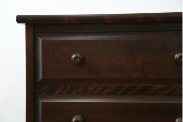 中古　北海道民芸家具　ドレッサーリメイク　洗練された佇まいが魅力のサイドボード　(R-080728)