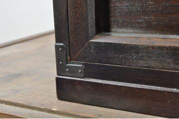 中古　松本民芸家具　523型　シンプルで上品な佇まいが魅力的な金具付き小抽斗(小引き出し、チェスト、卓上収納、小物収納、小抽出)(定価約15万円)(R-080739)