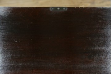 中古　松本民芸家具　523型　シンプルで上品な佇まいが魅力的な金具付き小抽斗　定価約15万円　(R-080739)