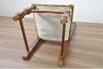 中古　美品　最高級　イタリア輸入家具　品のある佇まいが素敵なハイバックダイニングチェア6脚セット(サロンチェア、椅子、イス、バラ売り可能)(定価6脚で約112万円)(R-080752)