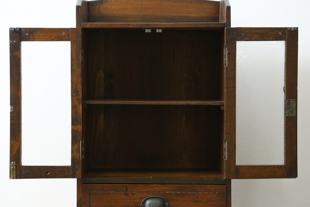 和製アンティーク　栓材の小さくてかわいい本箱　(R-080756)