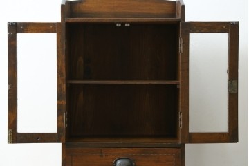 和製アンティーク　栓材の小さくてかわいい本箱　(R-080756)