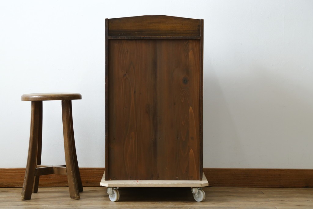 和製アンティーク　栓材の小さくてかわいい本箱　(R-080756)