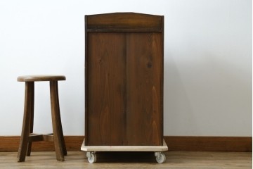 和製アンティーク　栓材の小さくてかわいい本箱　(R-080756)