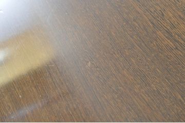 和製ビンテージ　美品　鉄刀木(タガヤサン)　オリエンタルな雰囲気を感じる彫刻入りのオーバルダイニングテーブル(4人掛け、6人掛け、食卓、ヴィンテージ)(R-080760)