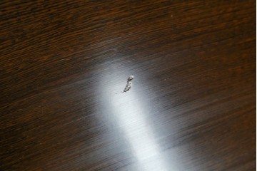 和製ヴィンテージ　美品　鉄刀木(タガヤサン)　オリエンタルな彫刻入りのオーバルダイニングテーブル　(R-080760)