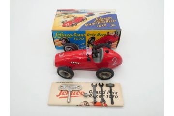 Schuco(シュコー)　Grand Prix Racer 1070　Studio 1050　Mercedes 1936　Piccolo(ピッコロ)　おもちゃ5点セット(ミニカー、Lufthansa、メルセデス、ゼンマイ、車、スポーツカー、外箱付き)(R-080762)