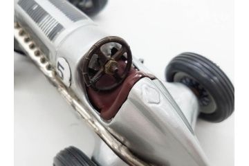 Schuco(シュコー)　Grand Prix Racer 1070　Studio 1050　Mercedes 1936　Piccolo(ピッコロ)　おもちゃ5点セット(ミニカー、Lufthansa、メルセデス、ゼンマイ、車、スポーツカー、外箱付き)(R-080762)