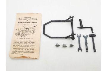 Schuco(シュコー)　Grand Prix Racer 1070　Studio 1050　Mercedes 1936　Piccolo(ピッコロ)　おもちゃ5点セット(ミニカー、Lufthansa、メルセデス、ゼンマイ、車、スポーツカー、外箱付き)(R-080762)