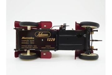 Schuco(シュコー)　OLD TIMER　Ford COUPET 1917 Renault 6cv/1911(1227、1230、1229、1228、ゼンマイ)　Mercedes SIMPLEX 32PS/1902 Opel DOKTORWAGEN 4/8PS 1909 おもちゃ6点セット(フォード、ルノー、メルセデス、オペル、オールドタイマー、玩具、車、外箱付き)(R-080763)
