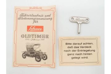 Schuco(シュコー)　OLD TIMER　Ford COUPET 1917 Renault 6cv/1911(1227、1230、1229、1228、ゼンマイ)　Mercedes SIMPLEX 32PS/1902 Opel DOKTORWAGEN 4/8PS 1909 おもちゃ6点セット(フォード、ルノー、メルセデス、オペル、オールドタイマー、玩具、車、外箱付き)(R-080763)