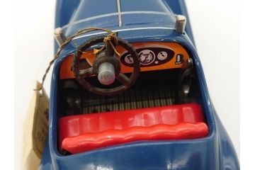 Schuco(シュコー)　Akustico 2002/Examico 4001(4011)/BMW 327 coupe 1/18/Studio IV Bugatti　おもちゃ4点セット(Edition、Classic、ブガッティ、クーペ、エグザミコ、ゼンマイ、ブリキ、玩具、車、外箱付き)(R-080764)