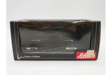 Schuco(シュコー)　Akustico 2002/Examico 4001(4011)/BMW 327 coupe 1/18/Studio IV Bugatti　おもちゃ4点セット(Edition、Classic、ブガッティ、クーペ、エグザミコ、ゼンマイ、ブリキ、玩具、車、外箱付き)(R-080764)