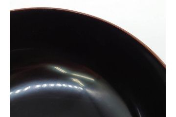 明治〜大正期　輪島塗　蒔絵　木製　松竹梅　雅なお椀5客セット(金彩、松の実、花、吸物椀、木製、漆器、漆芸、金彩、和食器、蓋付き)(R-080765)