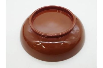 明治〜大正期　輪島塗　蒔絵　木製　松竹梅　雅なお椀5客セット(金彩、松の実、花、吸物椀、木製、漆器、漆芸、金彩、和食器、蓋付き)(R-080765)
